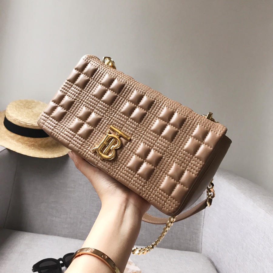 2021limitedburberrysmallquiltedlambskinlolabagchocolatecopyjpg 11 replica designer bags online store